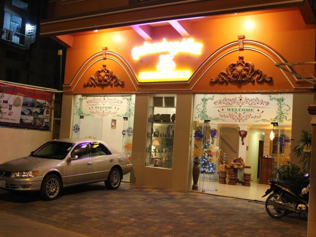 Lucky 2 Guesthouse Phnom Penh Exterior foto